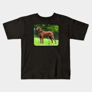 REDBONE COONHOUND DOG Kids T-Shirt